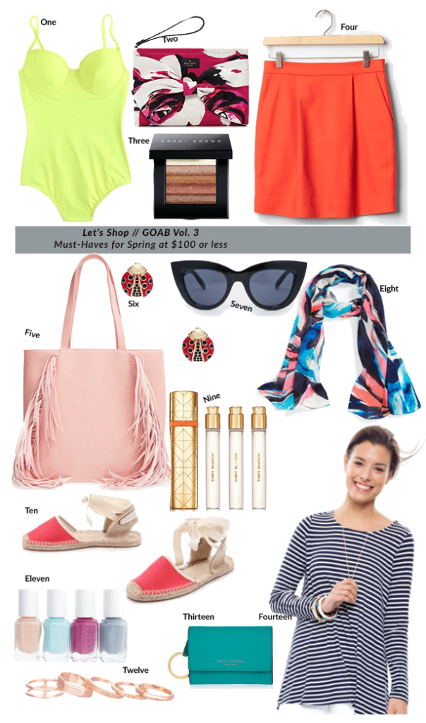 Girl On A Budget - 2015 Spring Must-Haves under $100