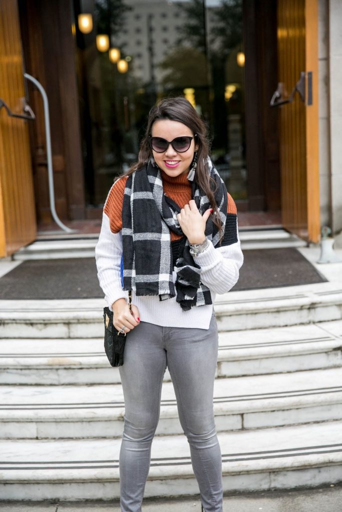 Budget-friendly blanket scarf