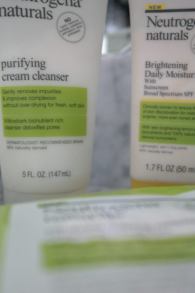 Neutrogena naturals brightening daily moisturizer