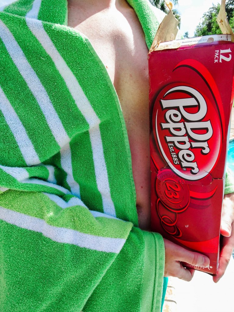 Dr Pepper pool party, summer party ideas