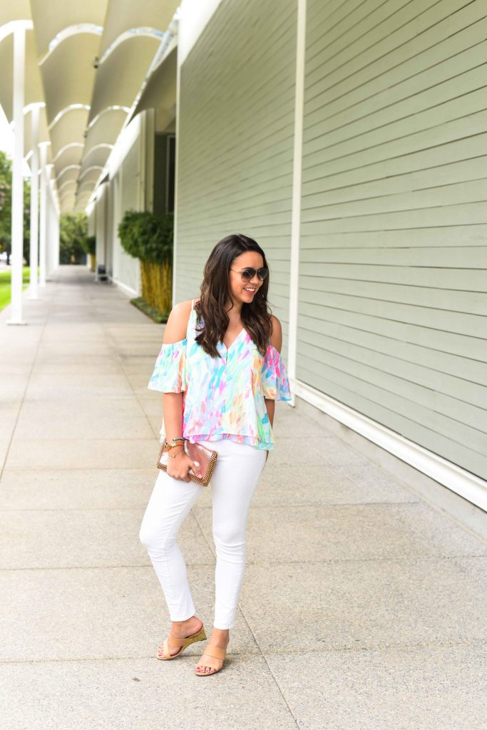 Lilly Pulitzer Bellamie top | Lilly Pulitzer outfit ideas