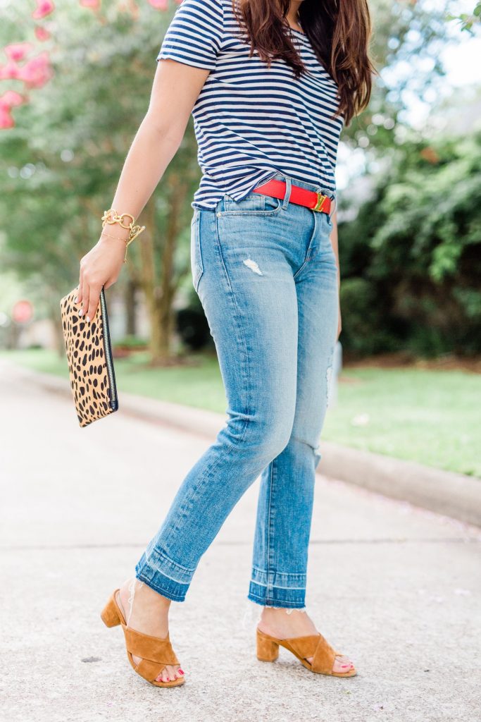 frame denim jeans outfit 