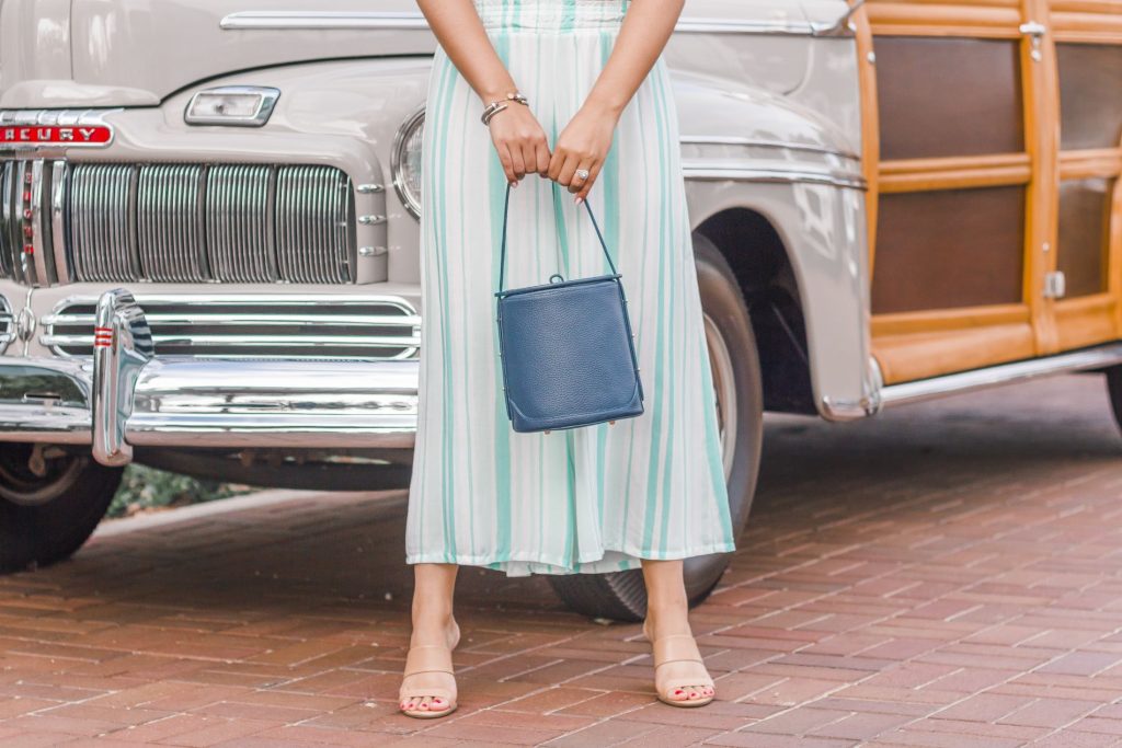 leather bucket bag, ice bucket bag Neely & Chloe | Adored by Alex