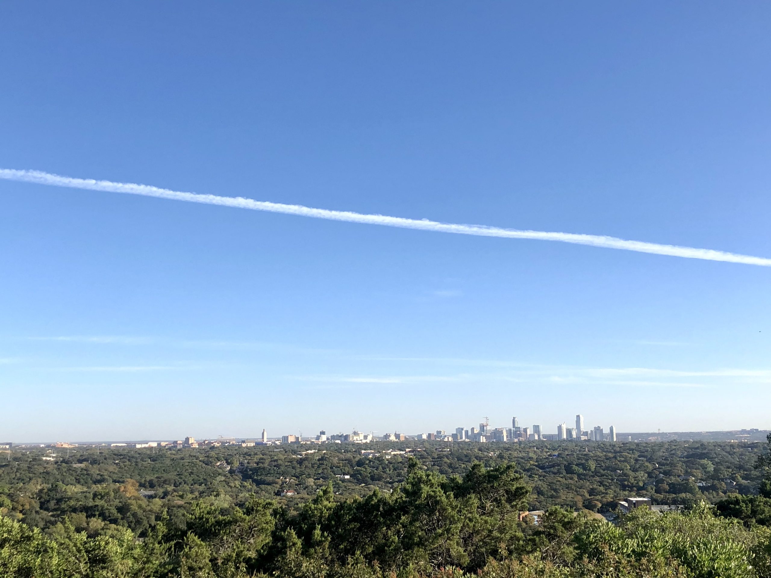 Downtown Austin view from Mount Bonnell