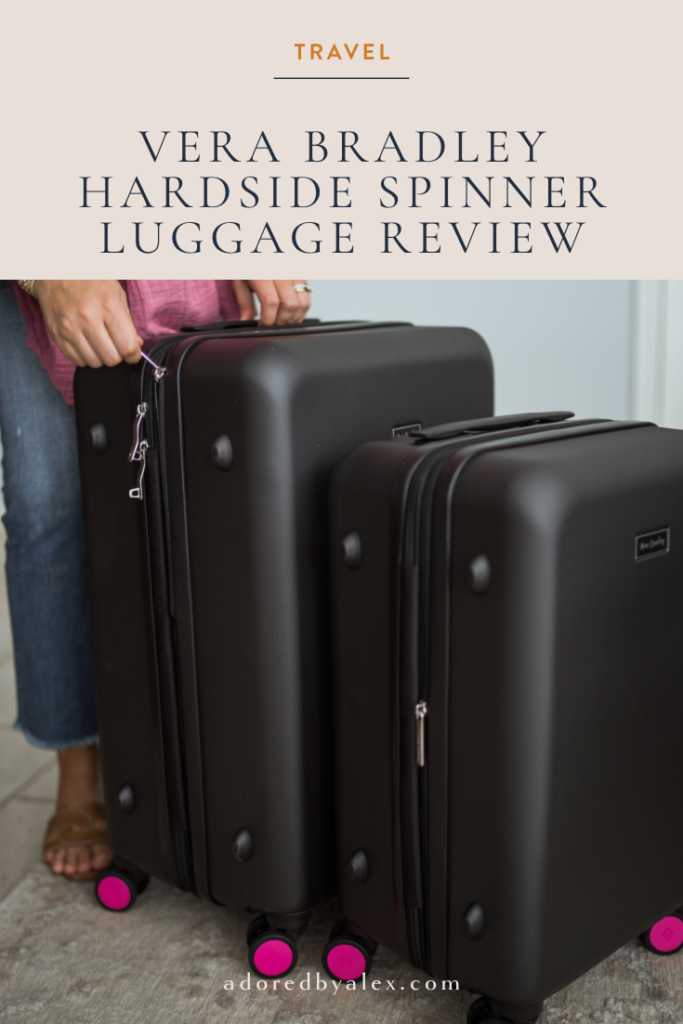timeless hardside spinner luggage review | Adored by Alex