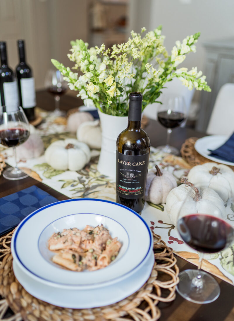 Creamy Pasta Carrabba & Wine Pairing for Fall