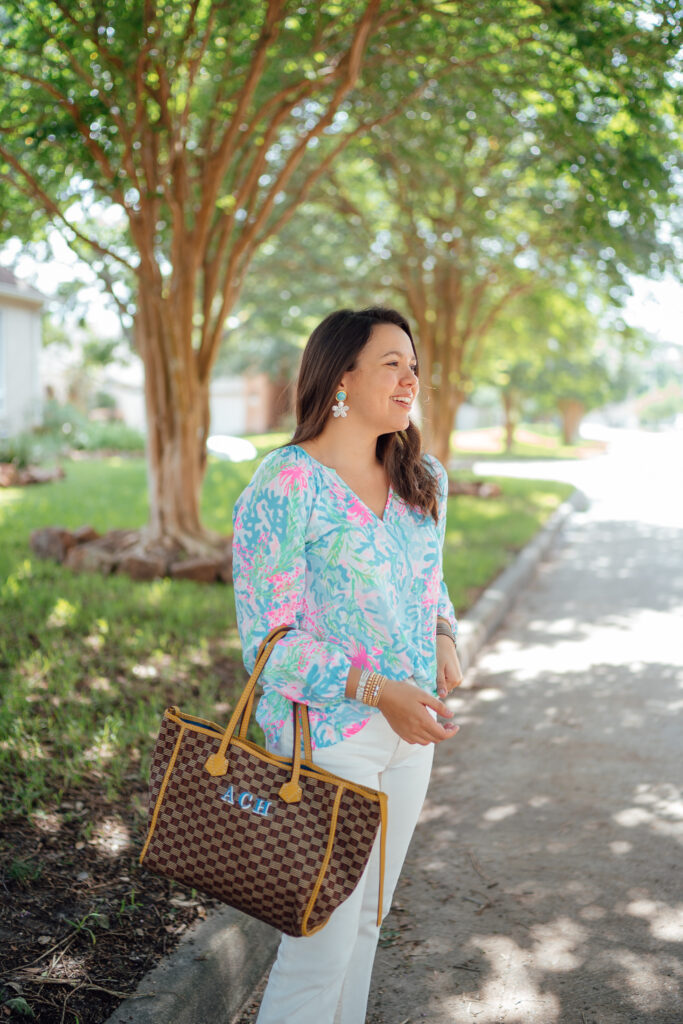 Lilly Pulitzer Elsa printed top | Adored by Alex